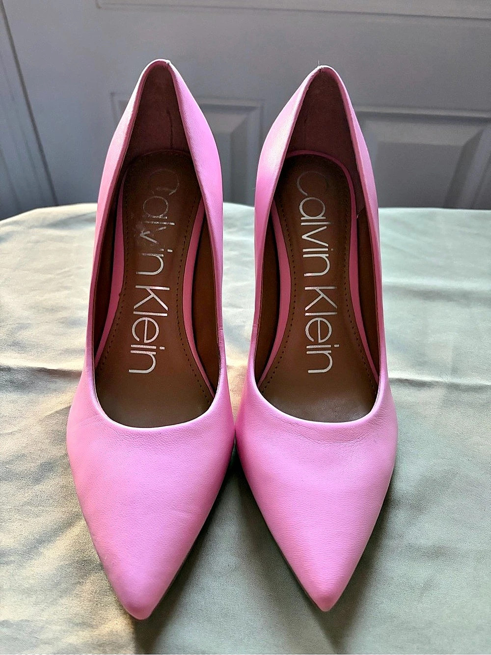 Calvin Klein Gayle Pink Pointed Toe Dress Pumps Heels Size 7M